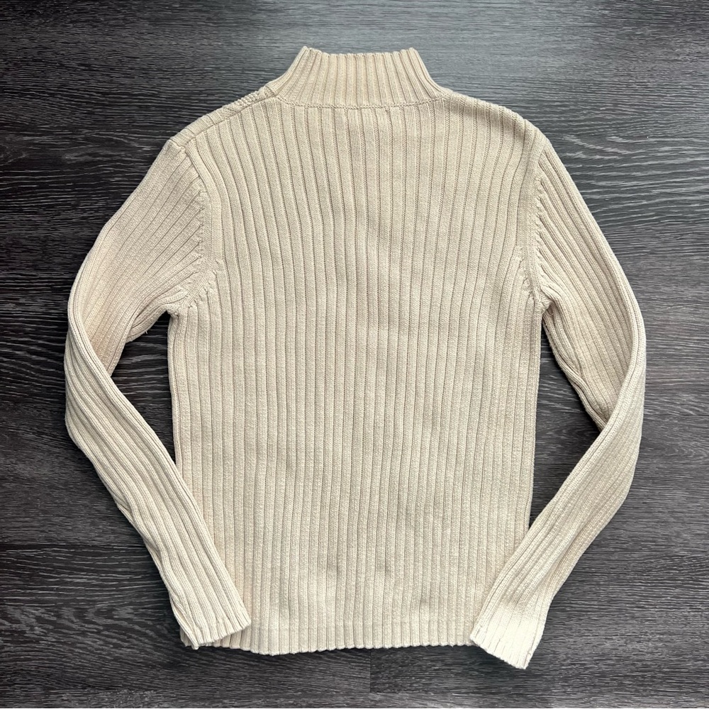 Northern Reflections 100% Cotton Cable Knit Sweater - Picture 5 of 5